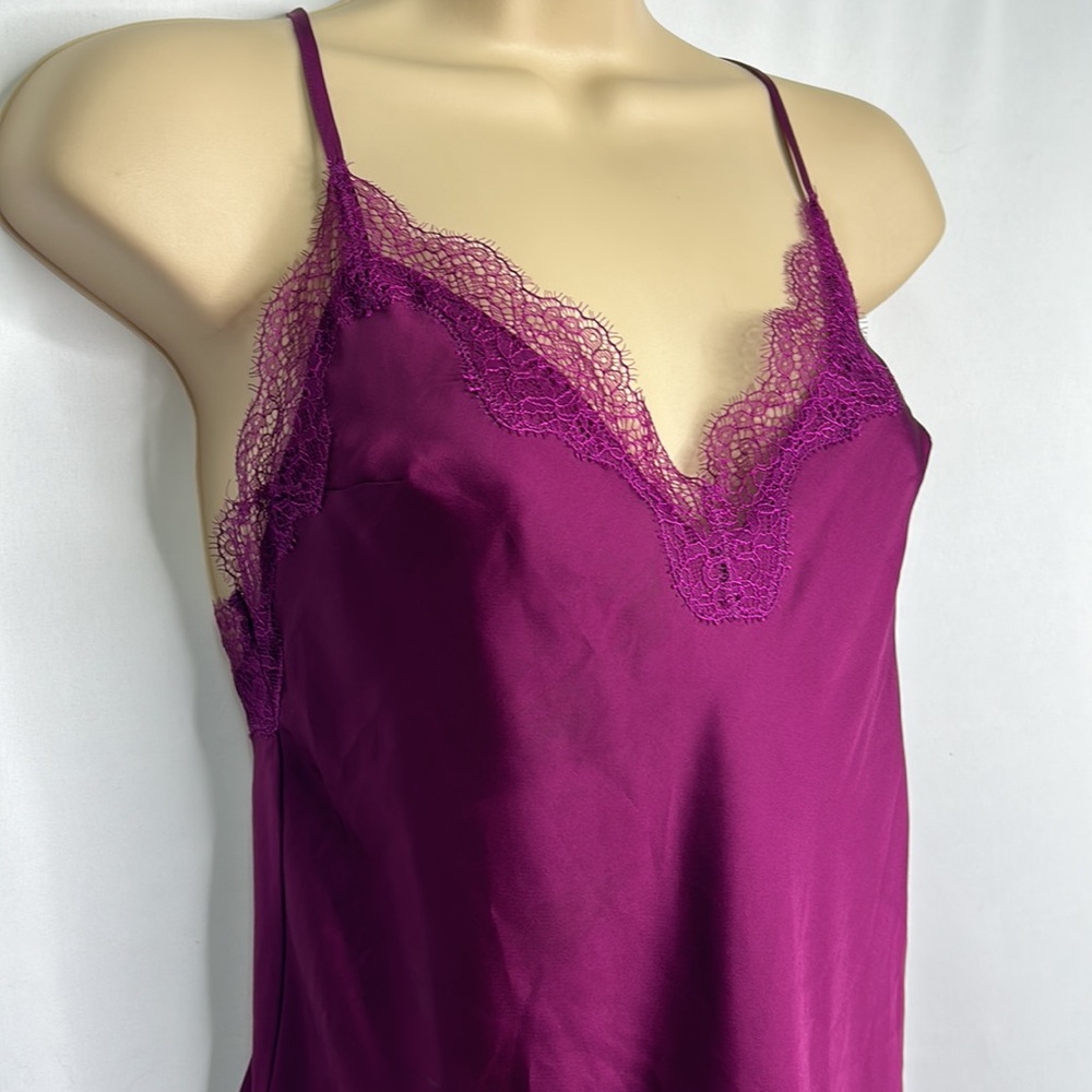 Victoria’s Secret silky lace lingerie slip dress - Picture 2 of 6